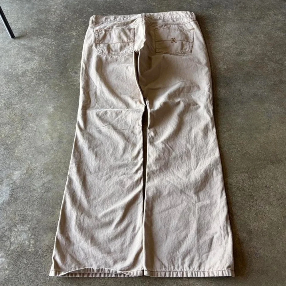 2000s polo ralph lauren bootcut khakis